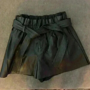AquaLux leatherette shorts